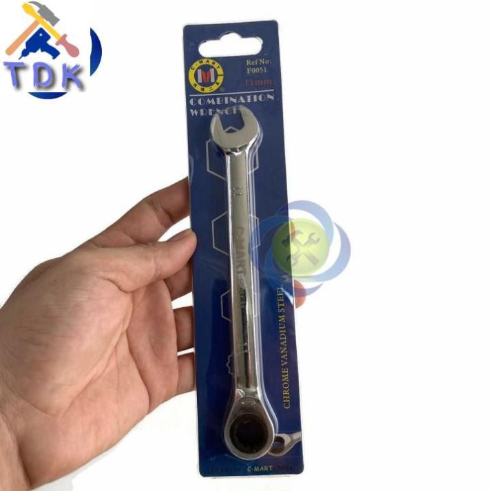 Cờ lê vòng miệng tự động C-Mart F0051-11 11mm