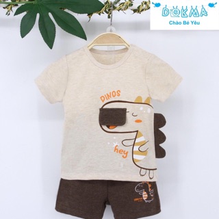 Bộ cộc tay khủng Long bé trai Dokma