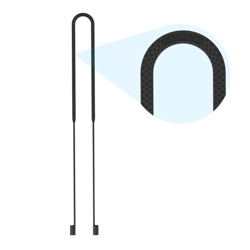 Dây Đeo Cổ Bằng Silicon Mềm Chống Thất Lạc Và Mồ Hôi Cho AirPods Pro 1 2 3