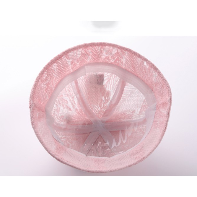 Nón vành ren đính nơ xinh xắn