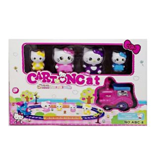 ĐỒ CHƠI ĐƯỜNG RAY MÈO MÁY KITTY ABC