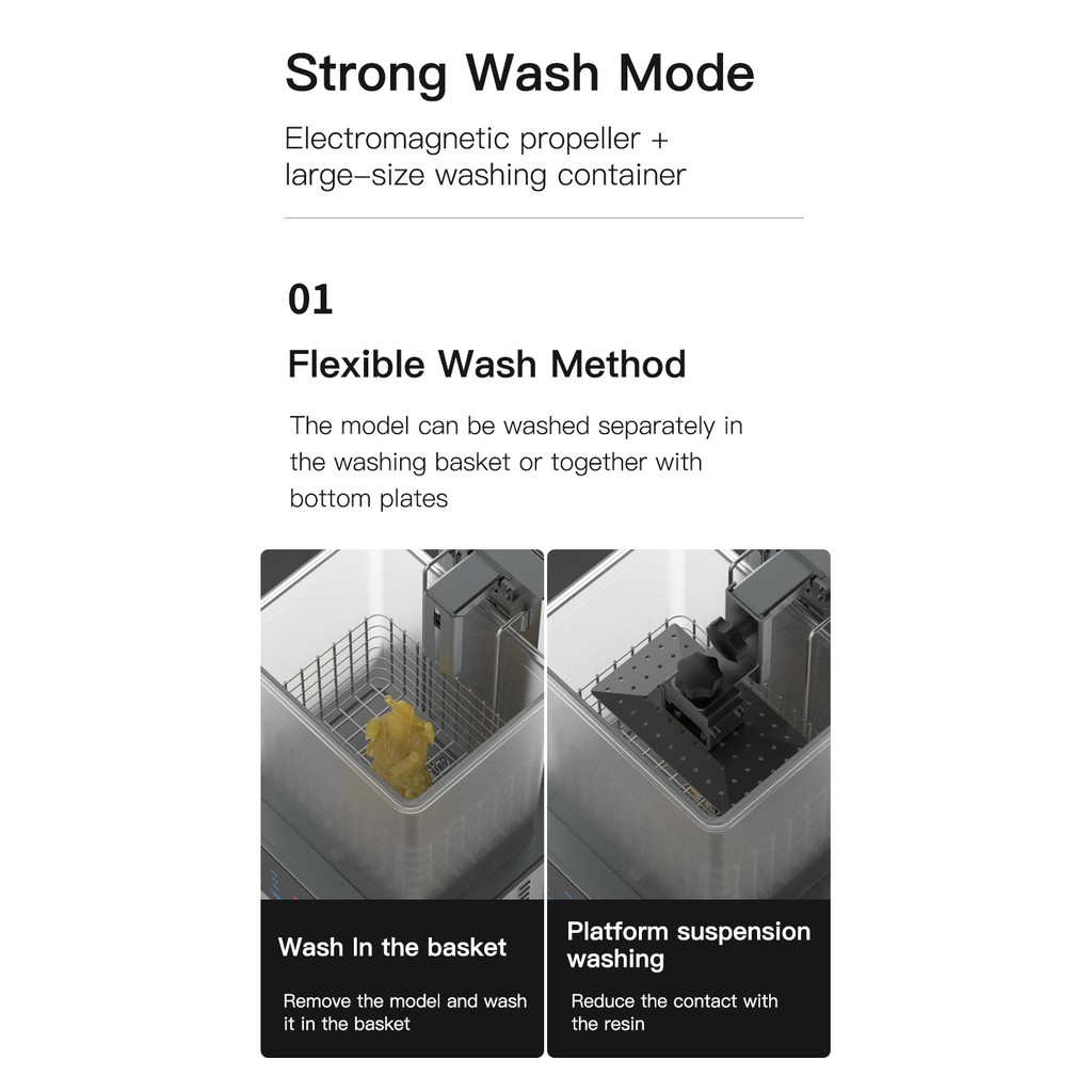 Máy rửa và phơi sáng UV cho sản phẩm in 3d Resin Creality UW-01 Washing and Curing Machine | BigBuy360 - bigbuy360.vn