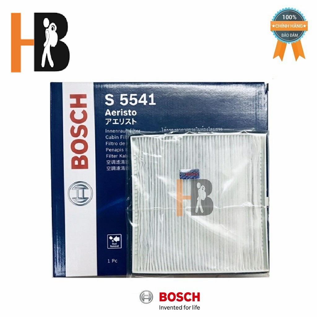 Lọc điều hòa Bosch S 5541 cho xe KIA Morning 1.1 i (2004 - 2013)