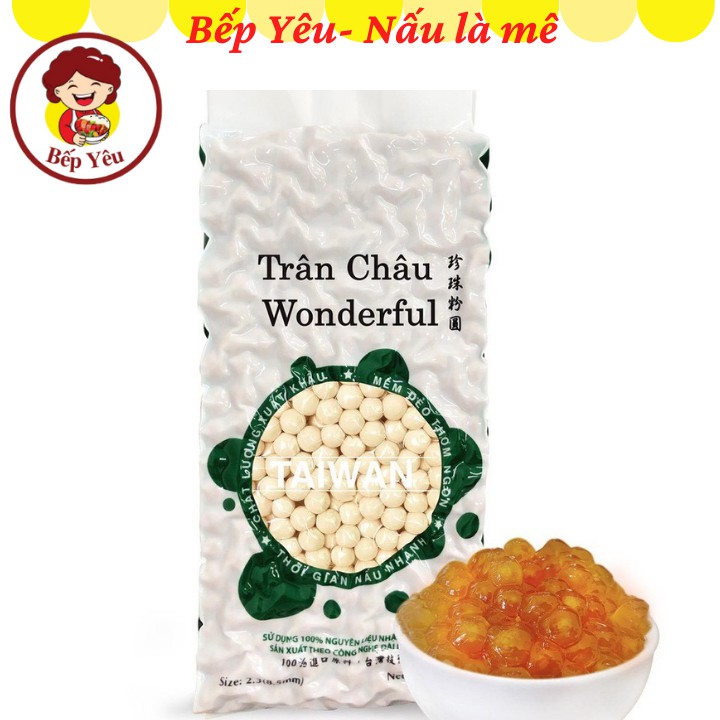 Trân Châu Wonderful (Caramel, Hoàng Kim) Gói 1kg