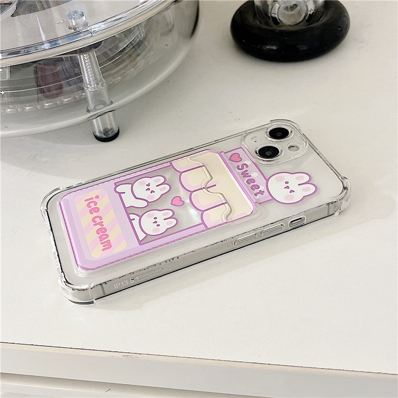 Ốp lưng iphone Ốp Điện Thoại Có Ngăn Đựng Thẻ Cho iPhone13 12Pro / 11 xr / xs / 6 / 7 / 8 / PLUS / MINI Dinuo case