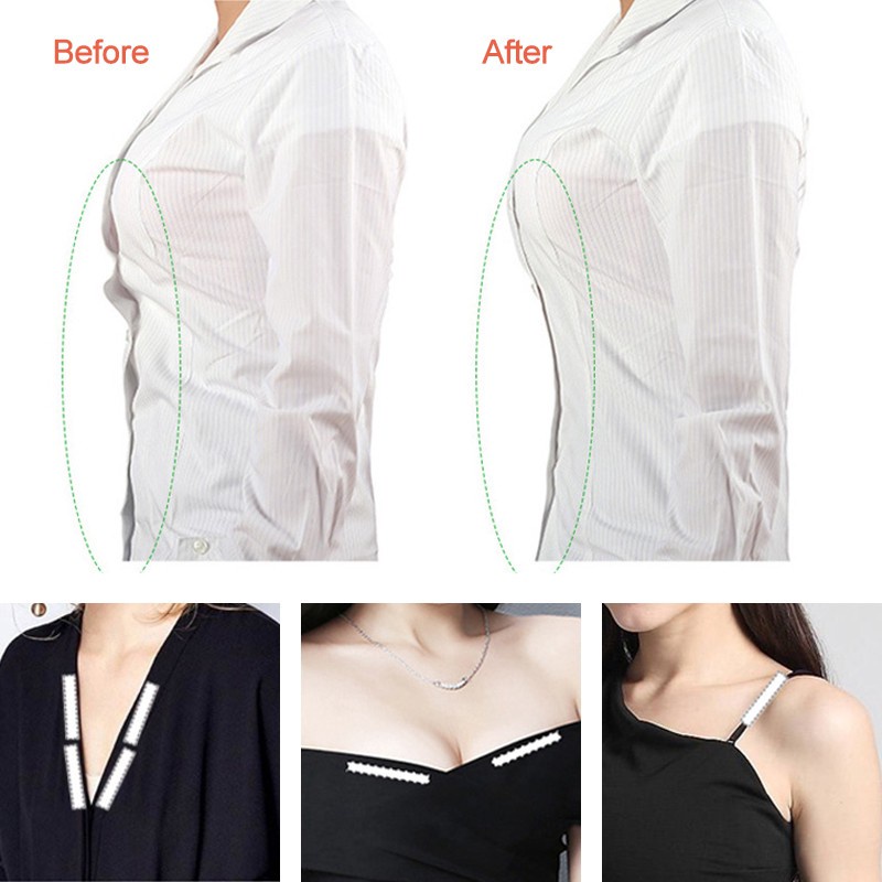 36 băng dính thời trang cố định quần áo - 36 Miếng dán chống trượt Unisex - MEGAMART