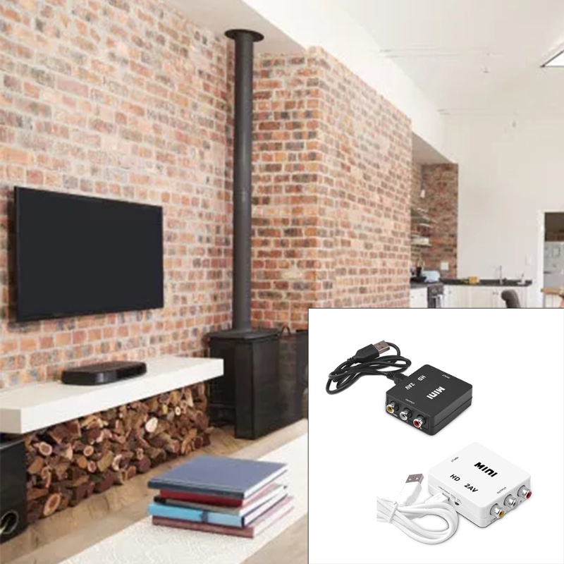 Bộ Chuyển Đổi Vedio Di Động Sang AV 3RCA 1080P NTSC PAL