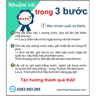 Bột nhuộm giày vải
