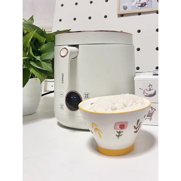 Chính Hãng - Nồi Cơm Điện URINGO Cao Cấp 1.6l FB01 Cáo Đeo Nơ