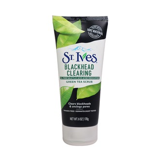 Sữa rửa mặt tẩy tế bào chết và ngừa mụn st. ives trà xanh 170g
