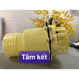 Lúp pê phi 100 mm gắn ống khấc , chất liệu pvc