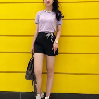 Set áo thun quần short Topshop