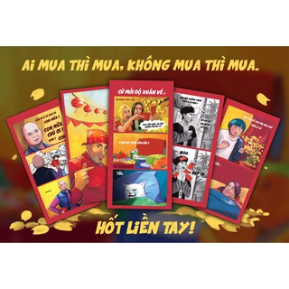 Bao Lì Xì MEME - Xấp 5 Cái