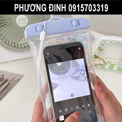 Túi đựng điện thoại chống thấm nước có phao cao cấp, tiện lợi đi bơi, đi biển