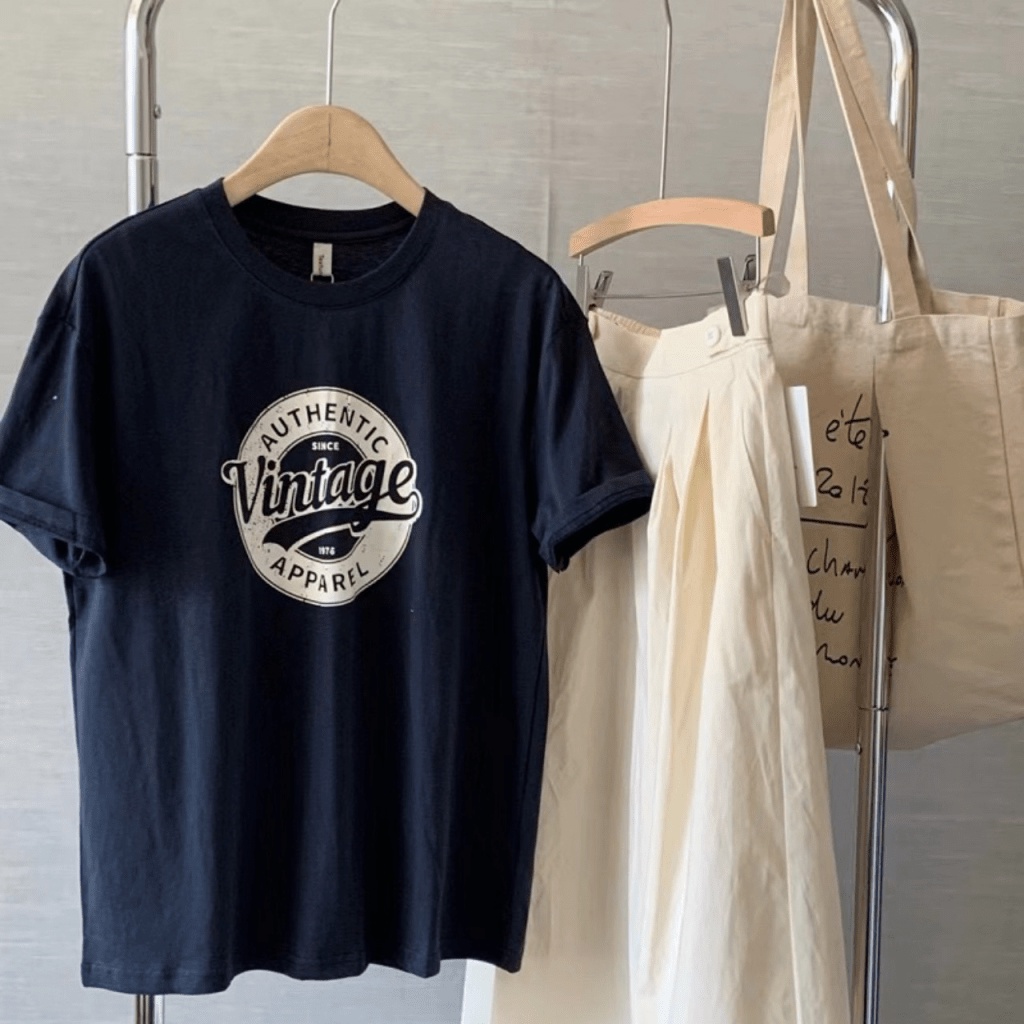 Áo Thun UNISEX VINTAGE Form rộng tay lỡ siêu HOT  - ĐĂNG QUANG FASHION