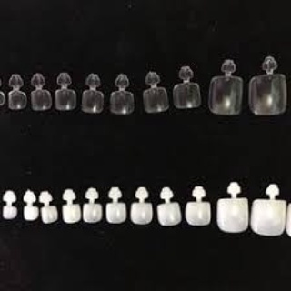 Móng úp chân HQ  đủ size(600 móng)
