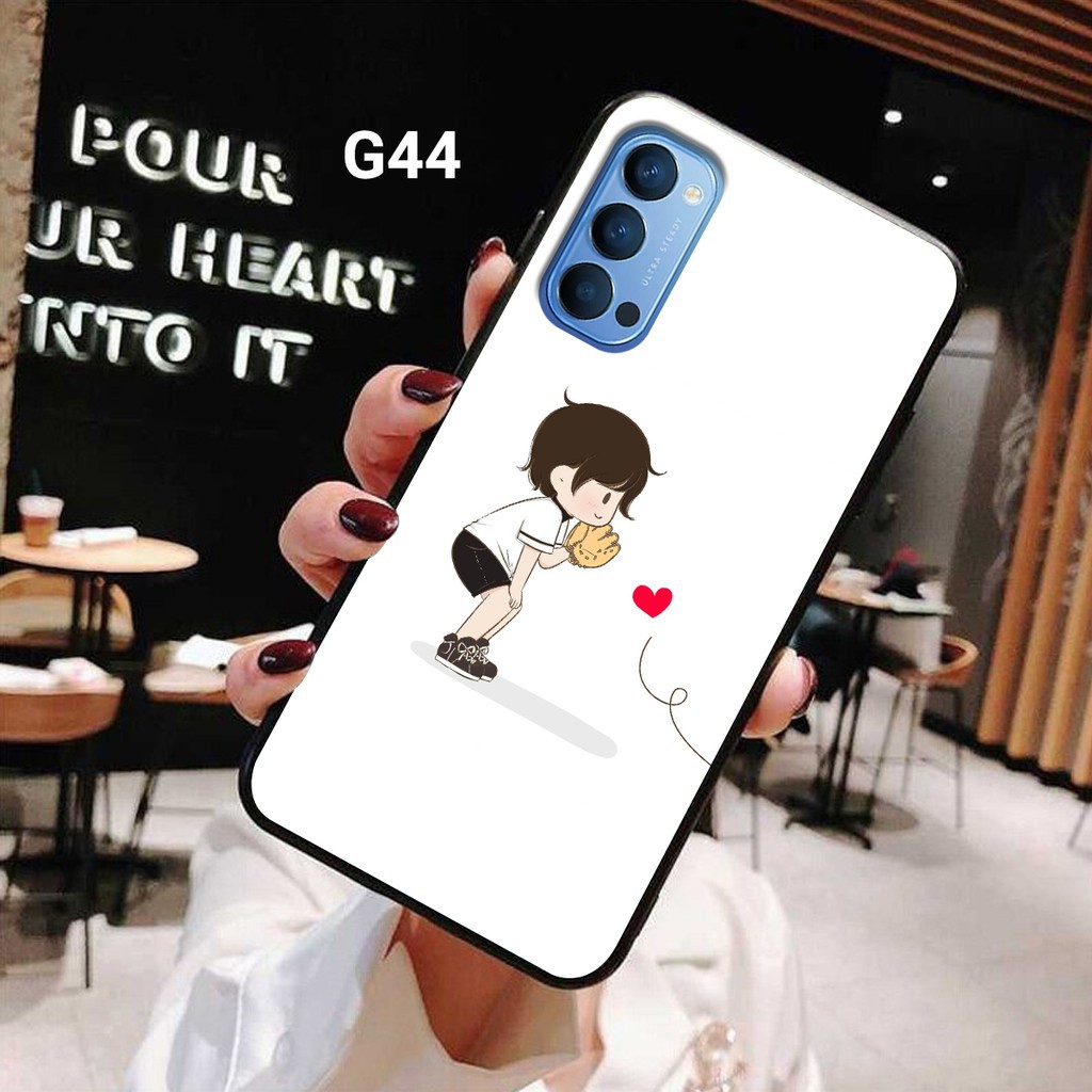 [HOT] Ốp lưng RENO 4 - RENO 4 PRO in hình đôi hoạt hình dễ thương