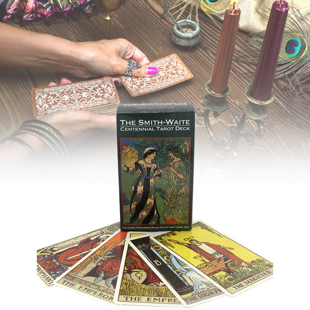 Bộ Bài Bói Tarot The Smith Waite Tarot Centennial Edition Hàng Chuẩn Loại 1