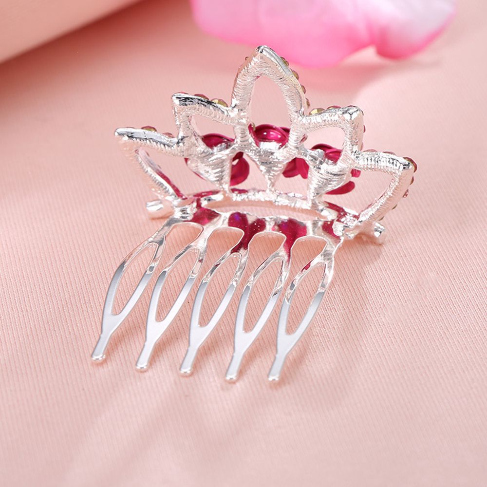 Trâm Cài Tóc Hình Hoa Hồng Cho Bé Gái