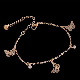 Lắc chân hình bướm đơn giản cho nữ