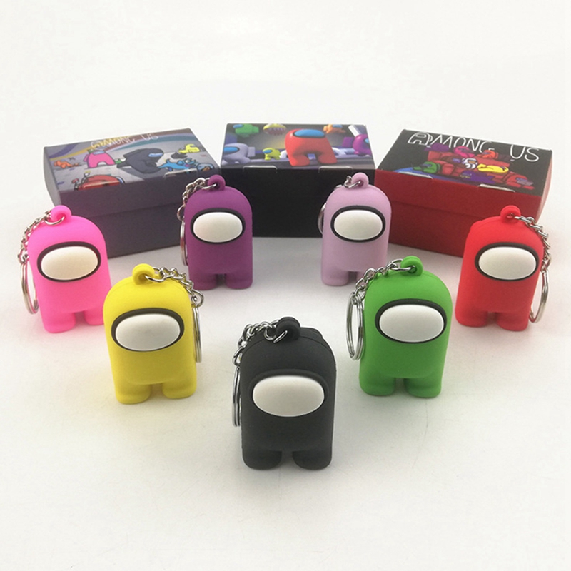 Móc khóa kiểu dáng nhân vật trong game Among Us