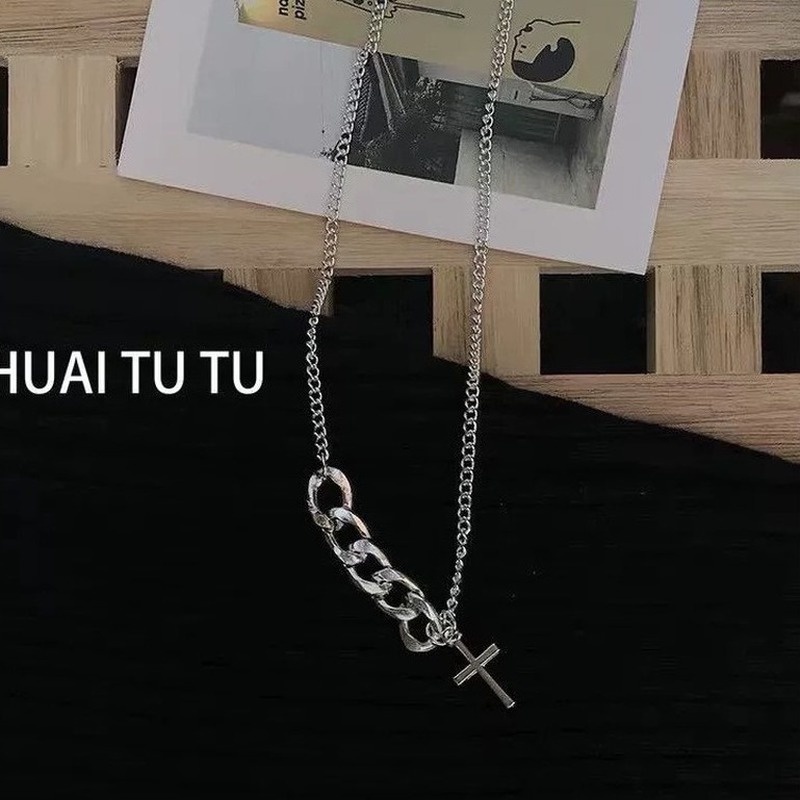 Vòng Cổ Mặt Thánh Giá Phong Cách Retro 210818