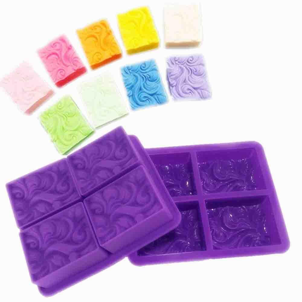 WATTLE Khuôn Silicone Làm Xà Phòng Handmade Đa Năng DIY