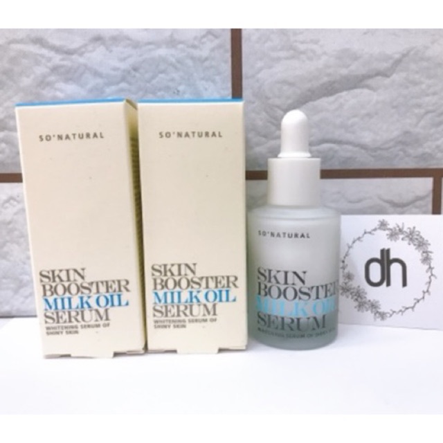 ( MẪU MỚI DATE 2022) TINH CHẤT DƯỠNG TRẮNG SKIN BOOSTER MILK OIL SERUM 30ml