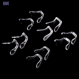Set 2 Miếng Đệm Mũi Chống Trượt Bằng Nhựa Pvc Bảo Vệ Mắt Kính