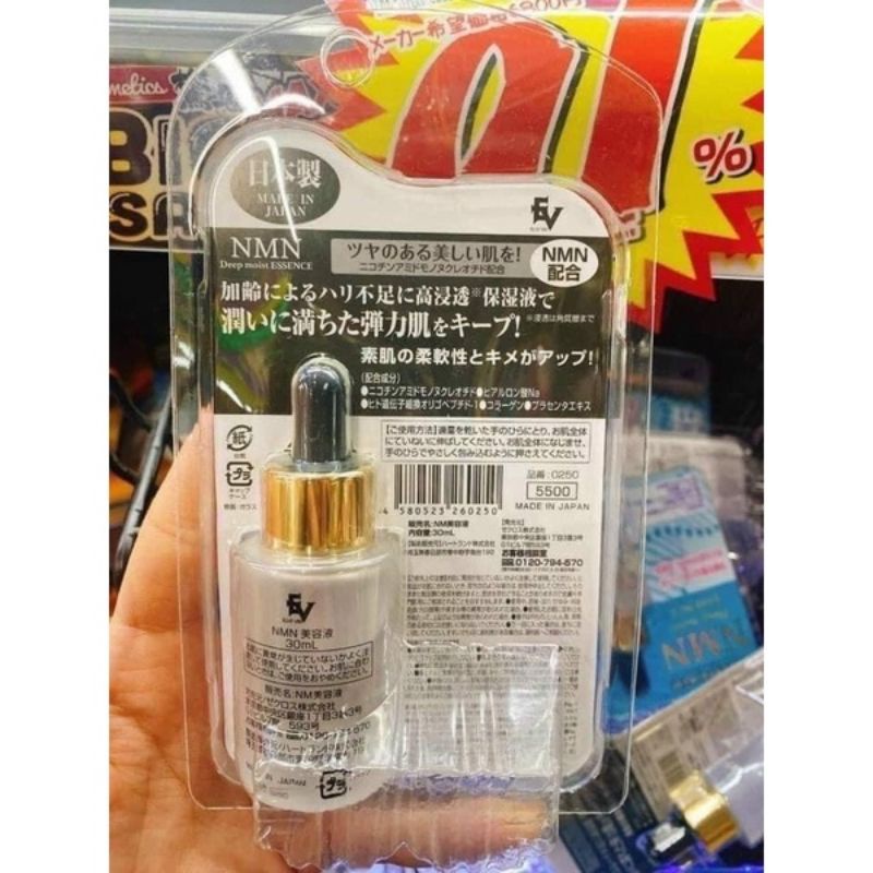 Serum NMN Deep Moist Essence Đảo Ngược Chiều Lão Hóa Nnhật Bản 30ml