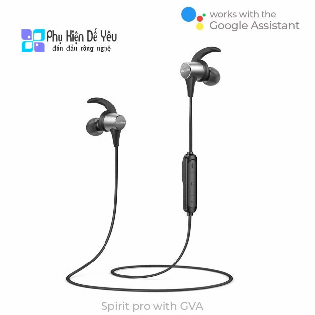 Tai Nghe Bluetooth Soundcore Spirit Pro GVA (By Anker) - A3404 [CHÍNH HÃNG PHÂN PHỐI VN, BẢO HÀNH 18 THÁNG]