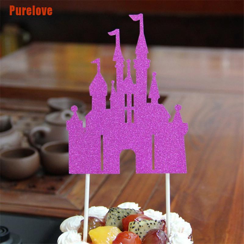 Que Cắm Trang Trí Bánh Kem Hình Lâu Đài Sáng Tạo | BigBuy360 - bigbuy360.vn