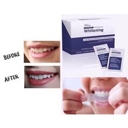 [ 1 GÓI lẻ ] Miếng dán trắng răng ❤ FREESHIP ❤ Miếng dán Crest 3D White Whitestrips [Hàng Mỹ] - trắng răng Crest
