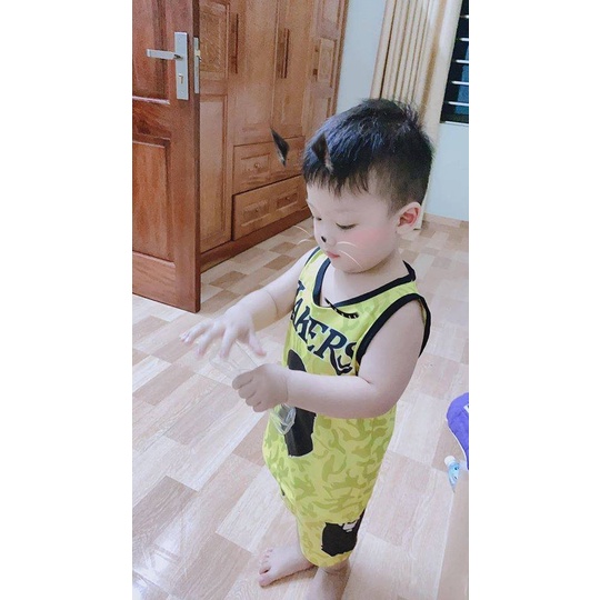 Đồ Bộ Ba Lỗ Sport kids Cho Bé trai từ 10kg Đến Size Đại