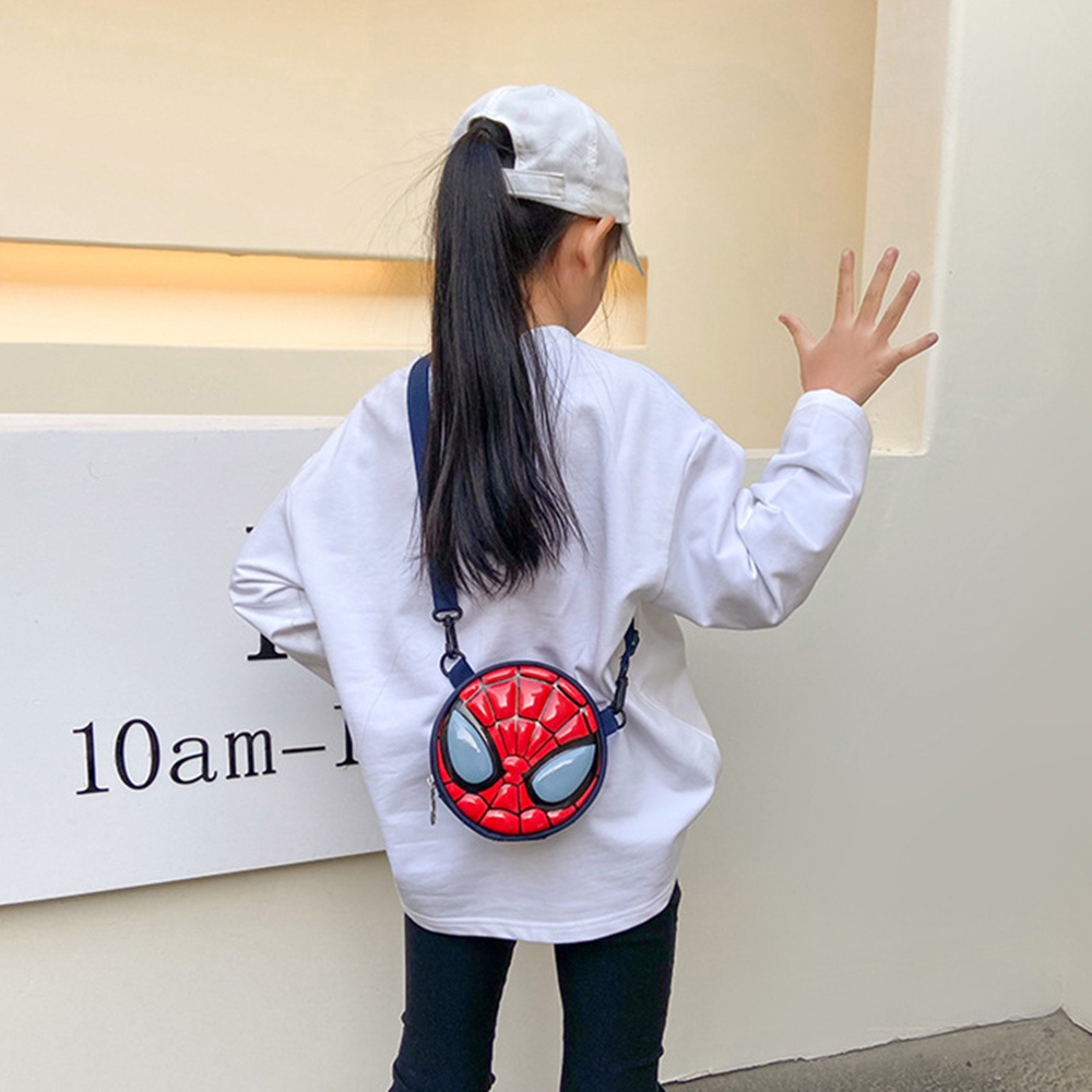 Túi Đeo Chéo Hình Marvel Spiderman Paw Patrol Hello Kitty Captain America Spiderman Dễ Thương Cho Bé Gái