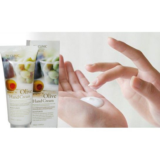 Kem Dưỡng Da Tay 3W Clinic Hand Cream (100ml)