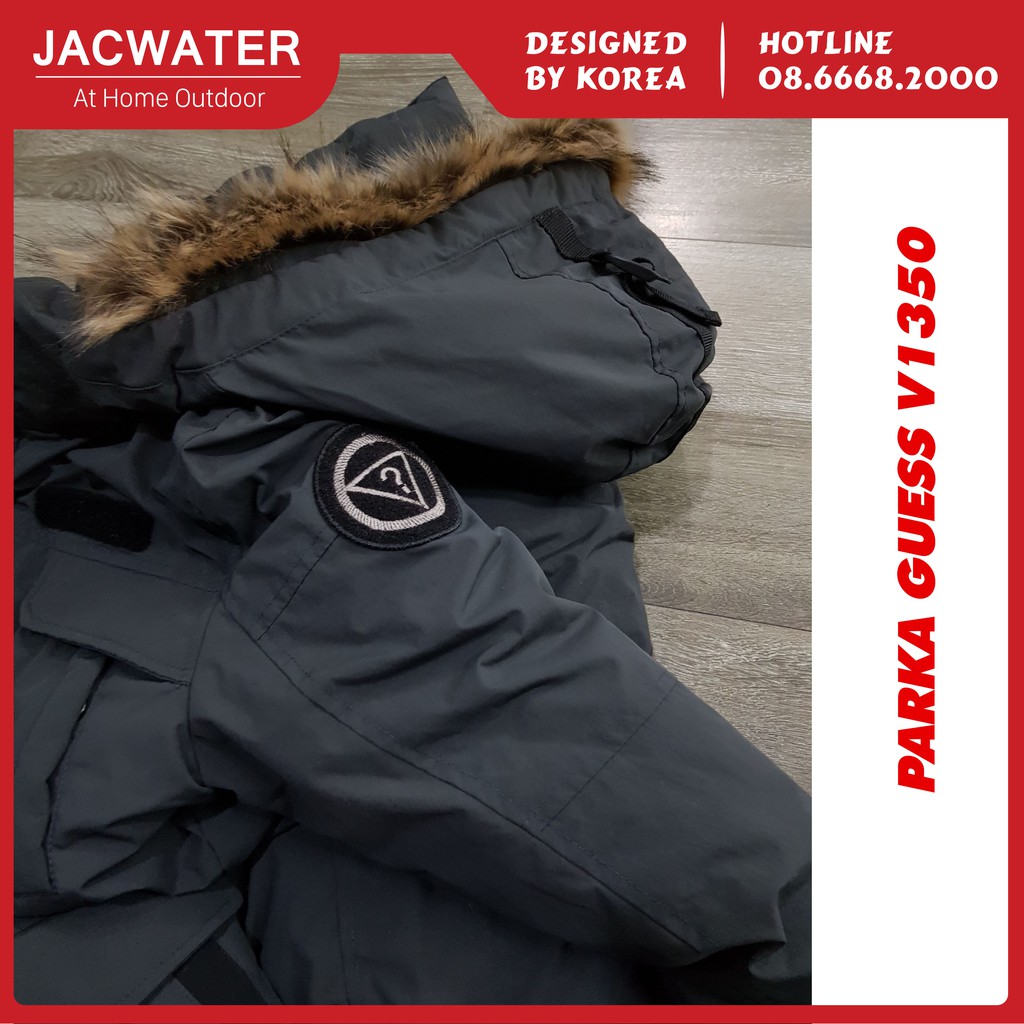 Áo khoác parka dáng dài nam,phao đại hàn thời trang Hàn Quốc JACWATER V1350