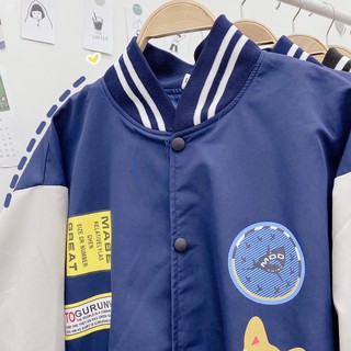 Áo khoác Varsity jacket cún MAE