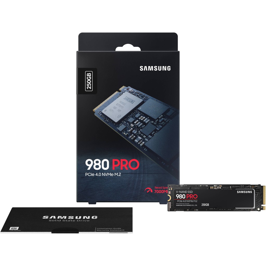 Ổ Cứng SSD Samsung 980 PRO PCIe Gen 4.0 x4 NVMe V-NAND M.2 2280 - Bảo Hành 5 Năm (1 Đổi 1)