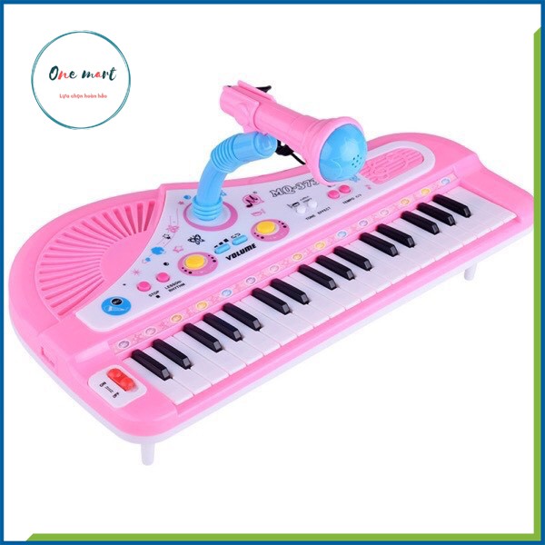 [Hàng Đẹp] Đàn Piano Đàn Điện Tử 61 Phím Kèm Mic Cho Bé Đàn Organ