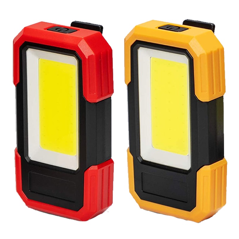 Đèn pin LED COB đế nam châm đa năng tùy chọn màu sắc
