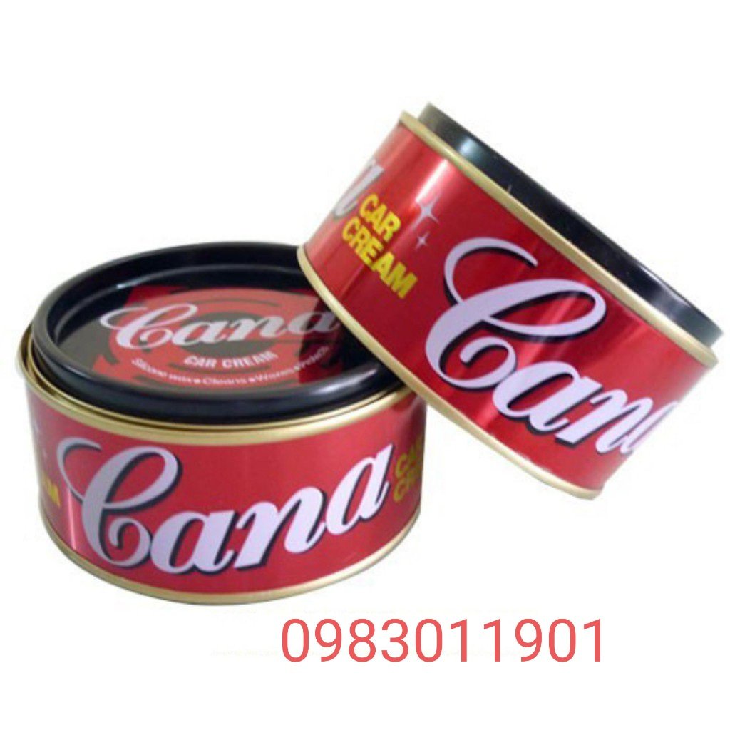 Kem đánh bóng cana xóa trầy sước sơn ô tô xe máy đánh bóng giầy dép da