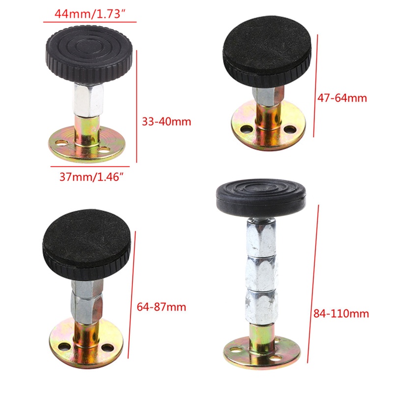 Set 2 Miếng Chặn Cạnh Giường Dày Dặn Chống Rung Lắc Chống Va Chạm Có Thể Điều Chỉnh