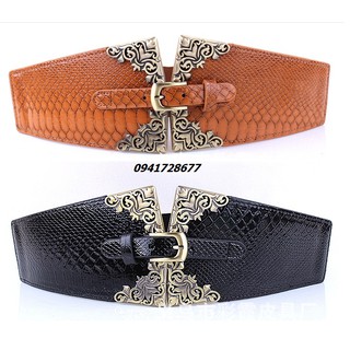 Thắt lưng dây nịt nữ da Fat
