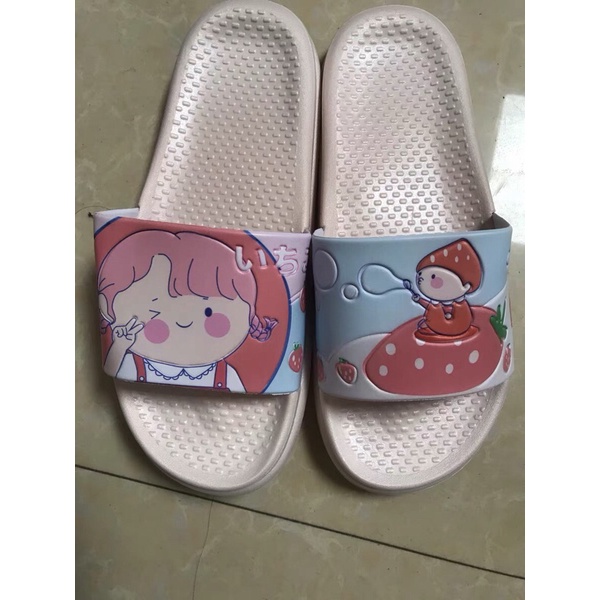 Dép sục gấu má hồng dễ thương cute hàng chuẩn loại 1 kèm ảnh thật