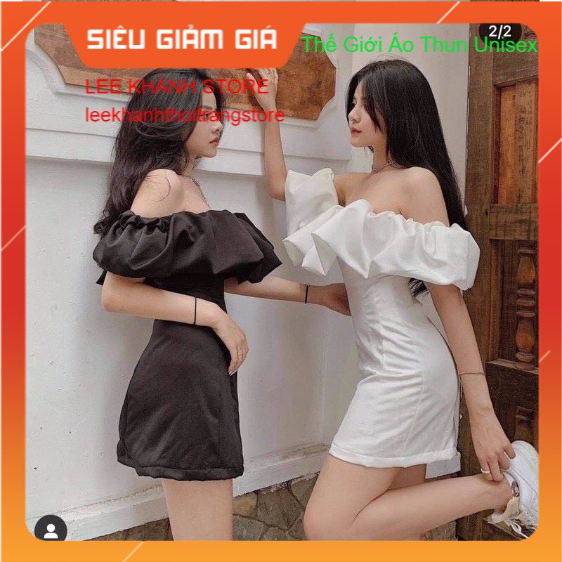 Váy Trễ Vai Siêu Hót Sẵn Hàng Cho phái Đẹp A121
