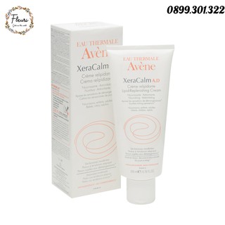 Kem giảm khô ngứa cho da khô, viêm cơ địa Avène XeraCalm A.D Lipid Replenishing Cream 200ml