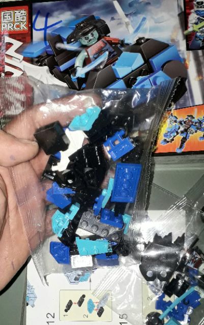 là Lắp ráp 1 hộp LegoNinja Kỳ Lân 61043 có nhiều chi tiết bằng nhựa ABS rất đẹp