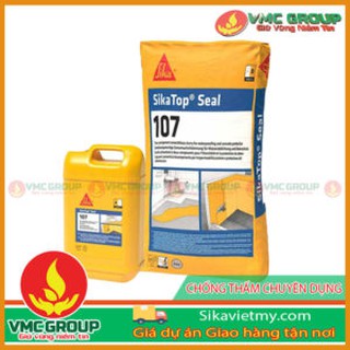 SIKA TOP SEAL 107- Chống thấm 2 thành phân-(có bán lẻ)Vữa chống thấm và bảo vệ đàn hồi
