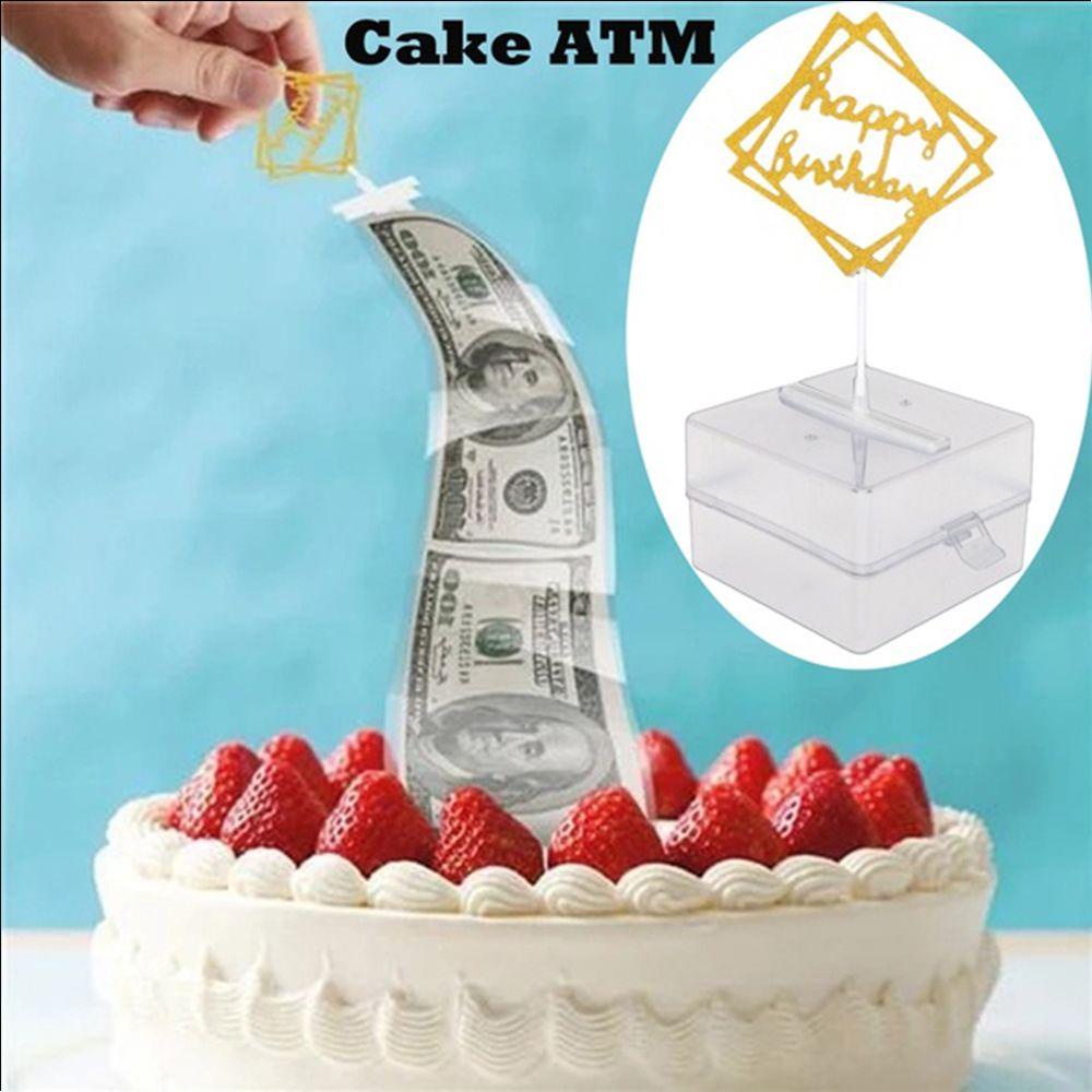Topper Trang Trí Bánh Kem Hình Chữ LET Cake ATM Mới
